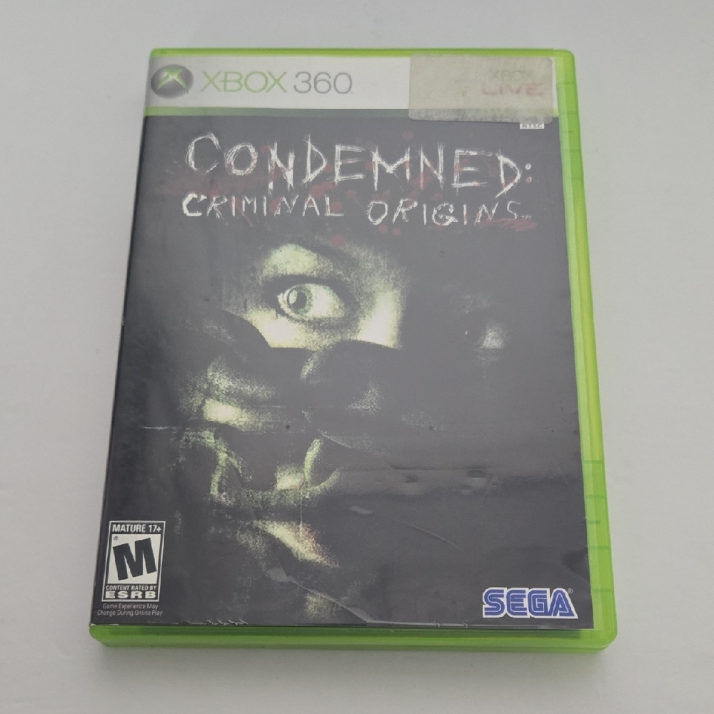 Condemned: Criminal Origins for Xbox 360 - Green Case